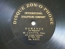 Léon Lafitte Meyerbeer Les Huguenots 78RPM Black Single Side Zonophone X2177