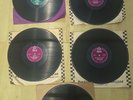7 x 78 rpm 1950's records Lonnie Donegan,The Platters, Teddy Bears