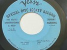 THE VELVET UNDERGROUND & NICO: SUNDAY MORNING / FEMME FATALE - PSYCH PROMO 45rpm