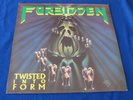 FORBIDDEN / Twisted Into Form OG LP 1990 UK 1st PRESS CLASSIC THRASH METAL GODS