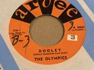 the OLYMPICS doowop 45 STAY WHERE YOU ARE b/w DOOLEY on ARVEE in vg++