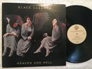 BLACK SABBATH Heaven And Hell Lp Original Press DIO Vg/Vg Heavy Metal Vinyl