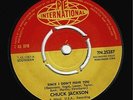 CHUCK JACKSON Since I Don't Have You Vinyl Record Single 7 Inch Pye 1964 & Soul