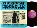 Rev. Martin Luther King - The Great March To Freedom LP - Gordy Mono DG VG+