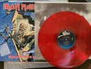 IRON MAIDEN No Prayer For The Dying RED 1990 LP Vinyl Epic 46905 EX/EX VINTAGE