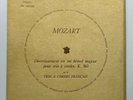 Trio à Cordes Français Mozart Divertimento Discophiles Français Stereo DF 740080