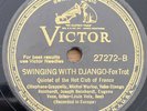 QUINTET OF THE HOT CLUB OF FRANCE Victor 27272 