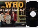RARE SUPERBE FRENCH EP  P/S 1965 THE WHO  MY GENERATION+3     POP FREAKBEAT MOD