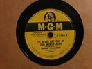 Vintage Hank Williams 78 I’ll Never Get Out of This World Alive MGM record 1952