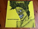 THE CRAMPS - BAD MUSIC FOR BAD PEOPLE LP - Nr MINT PUNK GOTH PSYCH PSYCHOBILLY