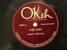 COUNTRY HENRY WHITTER Lost John OKEH 40391   EE-