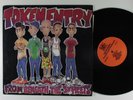 TOKEN ENTRY From Beneath Streets POSITIVE FORCE LP VG+ w/lyric sheet insert  