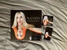 Ava Max Heaven & Hell Blue Vinyl LP Cassette Signed Autographed Art Card Bundle