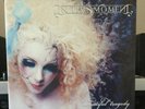 IN THIS MOMENT Beautiful Tragedy VG++ STAINED WHITE WITH BLUE VINYL RARE