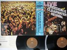 CREEDENCE CLEARWATER REVIVAL LIVE IN EUROPE FANTASY VIP-5063,4 Japan OBI 2LP