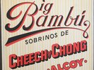 Cheech & Chong - Big Bambu w Rolling Paper - Vinyl (1972) ODE RECORDS VG+/M-