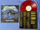 METALLICA RED COLORED VINYL RIDE THE LIGHTNING. ROADRUNNER RECORDS NEW RARE