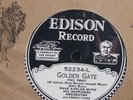 Dave Kaplan and His Happiness Orch. w/ Billy Jones & Ernest Hare EDISON 52234 E+
