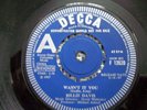 BILLIE DAVIS WASN'T IT YOU DECCA DEMO, MOD BEAT DANCER VINYL IS IN EX CONDITION