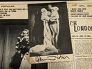 Marlene Dietrich in London 1965 UK PYE MONO LP & Signed Postcard