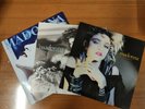 Vinile madonna. The First album, True Blue, Like a Virgin.