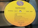 Talking Heads FEAR OF MUSIC 1979 EU LP (Germany) ONE PLAY MINT MINUS  - LISTEN