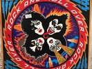 Kiss LP Rare record Rock And Roll Over Hong Kong Aucoin 1977 pressing