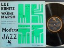 LEE KONITZ with WARNE MARSH MODERN JAZZ LP French EXCLUSIVE sleeve 1957