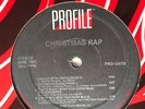 Run DMC Christmas Rap LP Vinyl Record 1987 Rare Hip Hop Album Compilation