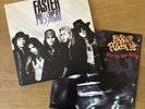 Faster Pussycat - S/T PROMO & Wake Me When It's Over Vinyl LP Original Pressings