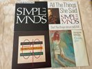 SIMPLE MINDS - 20 x PICTURE SLEEVE 7'' VINYL SINGLES. ALL UNPLAYED