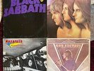 ROCK vinyl LP lot- Black Sabbath MASTER OF REALITY - ELP- Nazareth - Rod Stewart