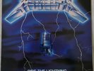 METALLICA 'Ride The Lightning' Lp 1984 UK 1st Press. Inc (NM) Inner Sleeve M/NM