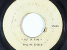 Rock 45 ROLLING STONES Out Of Time/Back Street Girl acetate