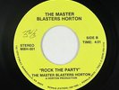 Funk Electro Vocoder 45 - Master Blasters Horton - Rock The Party - VG+ rare