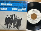 GEORGE MARTIN / BEATLES 45 Hard Days Night UA PROMO ORIGINAL WLP w/ PIC SLEEVE