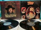 Waylon Jennings Waylon LIVE Greatest Hits Best of Original 1970s RCA Victor LOT
