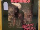 Ramones ‎– Brain Drain 1989 Sire Vinyl LP Orig W/Hype * Promo Flat Still Sealed*