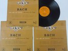 RARE   3 x LP - Hermann Scherchen Bach art of fugue - decca LXT 2503 /04 /05