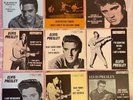 Elvis Presley Complete Collector Set of 9 RCA Record Sleeves 45 rpm 1955-1956