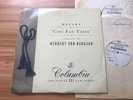 *2 x TEST PRESS* COLUMBIA 33CX 1263 MOZART - COSI FAN TUTTE *KARAJAN* EX