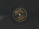 LOUIS ARMSTRONG 1950 NEW ORLEANS FUNCTION Parts 1&2 78rpm- DECCA # 27059