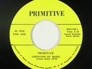 Funk/Sweet Soul 45 - Primitive - Creation Of Music - Primitive - VG+ mp3