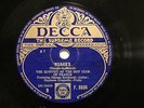 JAZZ QT HOT CLUB FRANCE DJANGO REINHARDT GRAPPELLY Nuages/Love's  DECCA 8604 E+