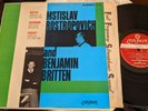 NM LP MSTISLAV ROSTROPOVICH Britten Cello/Piano Sonata LONDON CS 6237 FFSS BB