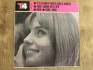Very rare 45 RPM Label Top 4 Iran - Beatles - James Brown - Gary Lewis - Cher