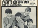 The Beatles I WANT TO HOLD YOUR HAND - Original Capitol PICTURE SLEEVE ONLY VG++