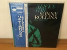 LP SONNY ROLLINS NEWK'S TIME BLUE NOTE Japanese Vinyl w/OBI + Insert