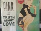 P NK The Truth About Love 2LP VG+ Vinyl In Shrink With Hype Sticker
