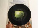 RADHA KRISHNA TEMPLE Hare Krishna Mantra Apple 15 Picture Sleeve + rare Insert